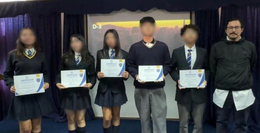 Estudiantes obtienen 4° lugar en la competencia “Vocabulary Game”
